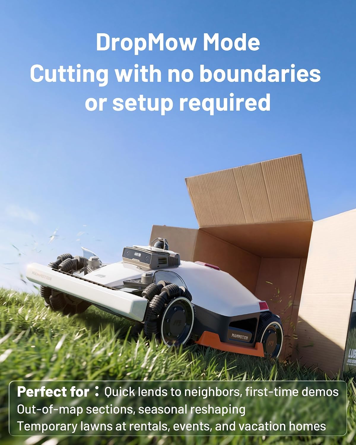 MAMMOTION LUBA 3 AWD 1500 Robotic Lawnmower