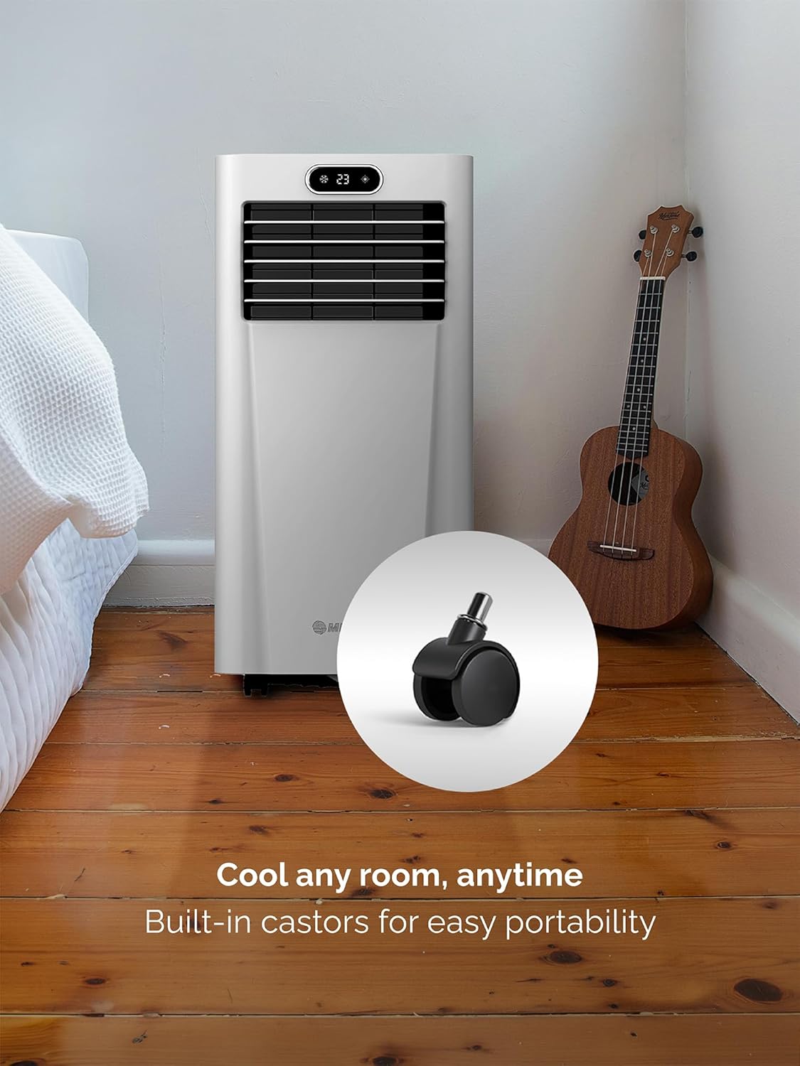 Meaco MC8000RPRO Portable Air Conditioner - 8000 BTU, A Energy Rating, App & Voice Control, White