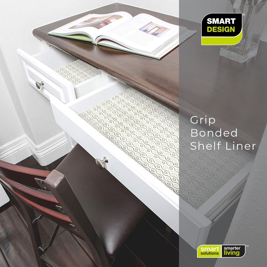 Bonded Grip Shelf Liner - 12 Inch x 10 Feet - Non-Adhesive